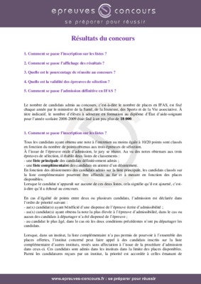 resultat concours d aide soignanta bagatelle 2012 Book