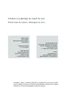 initiation a la geologie Book