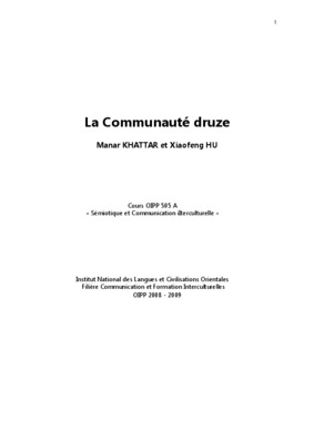 el druze Book