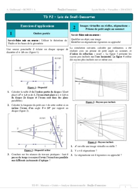 exercice corrige de la loi dede snell descartes Book