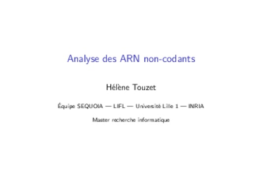 une experience d_hybridation entre arn et adn Book