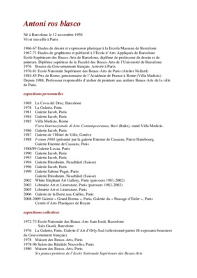ros blasco Book