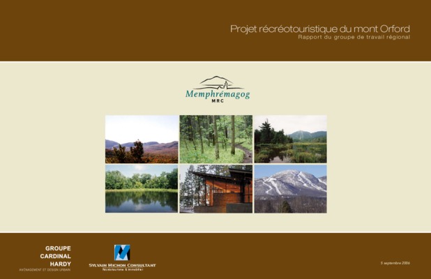 dossier de presentation du projet recreotouristique Book