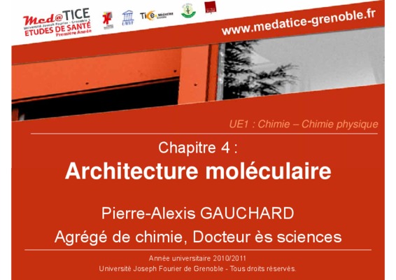 architecture moleculaire Book