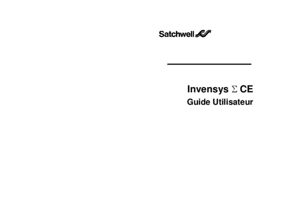 invensys ech 215b Book