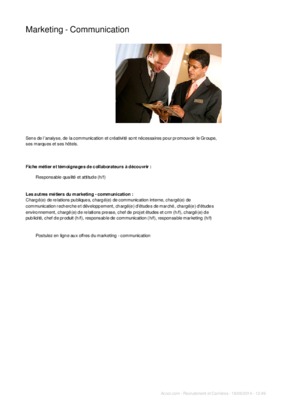 marketing accor Book