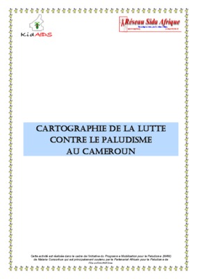 evolution du paludisme au cameroun Book