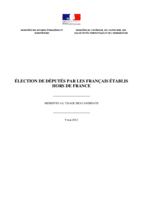 candidat deputes nationale 2011 Book