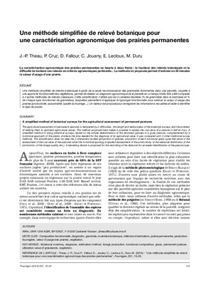calcul de d_abondance dominance de braun blanquet Book