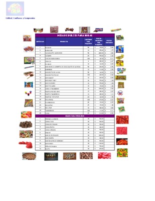 mesa de dulces Book
