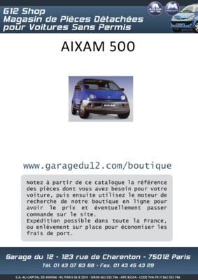 aixam 500 i Book