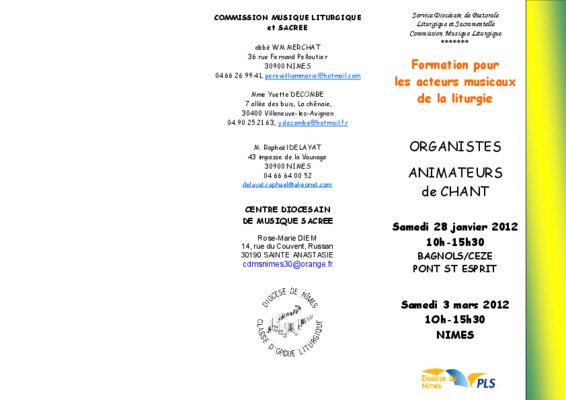 organistes Book