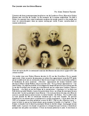 groupe mazouz Book