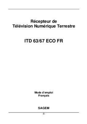 code telecommande sagem 6240t Book
