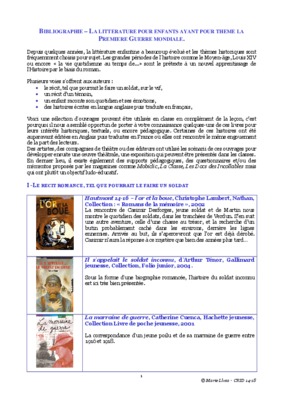 litterature pour les enfants Book