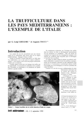 trufficulture Book