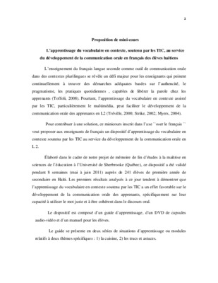 vocabulaire soutenu Book