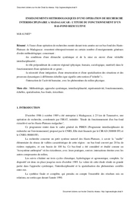 recherche operation Book