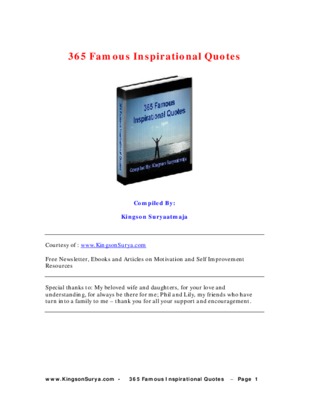 inspirational quotes Book