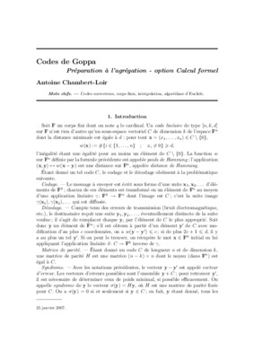 goppa Book
