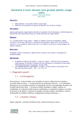 conduite a tenir devant fracture ouverte de la jambe Book