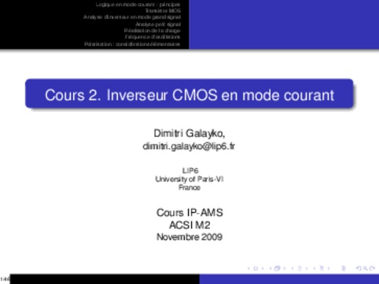 inverseur cmos Book