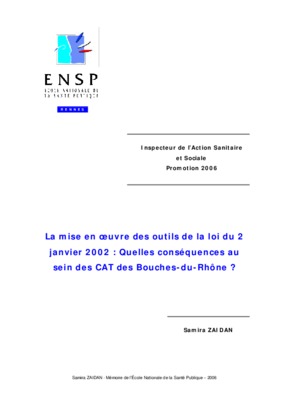mise en oeuvre loi 2002 2 Book