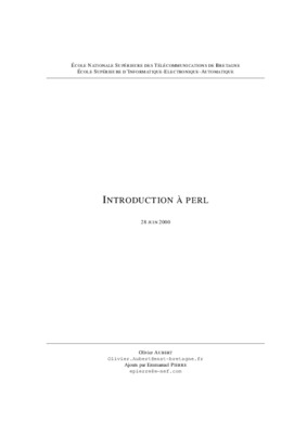 introduction perl Book