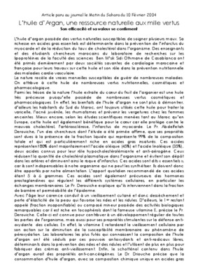 tout sur argane Book