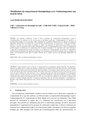 materiau elastoplastique Book