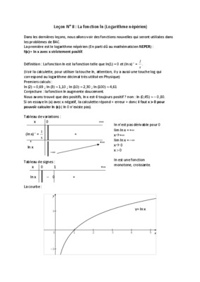 logarithme neperin lecon Book