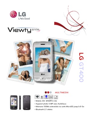 lg gt400 Book