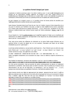 td systeme formel p0 p1 pr Book