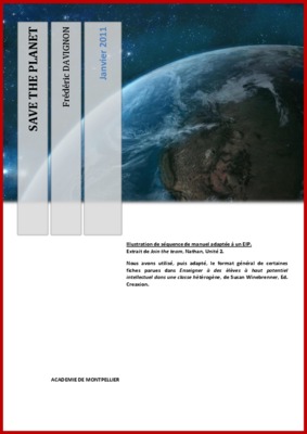 correction de see the world save the planet Book