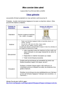 grimoire de l_apprenti sorcier Book