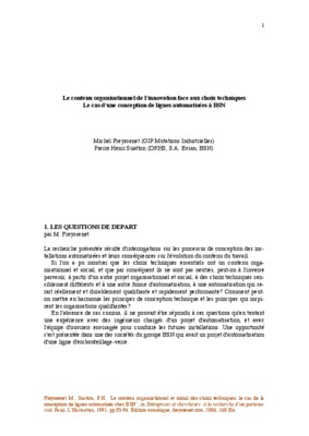 innovation organisationnel Book