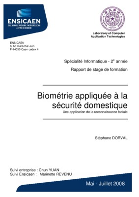 algorithme de reconnaissance faciale Book