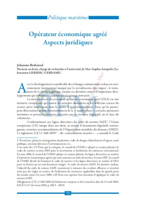 operateur economique agree Book