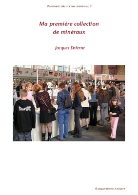 collection de mineraux Book