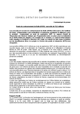 relconstr etat de fribourg Book