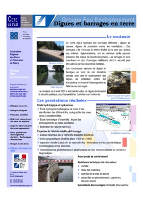digues de retention Book