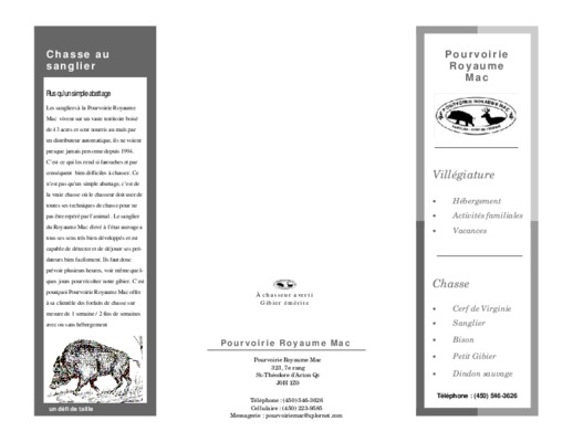 villegiature Book