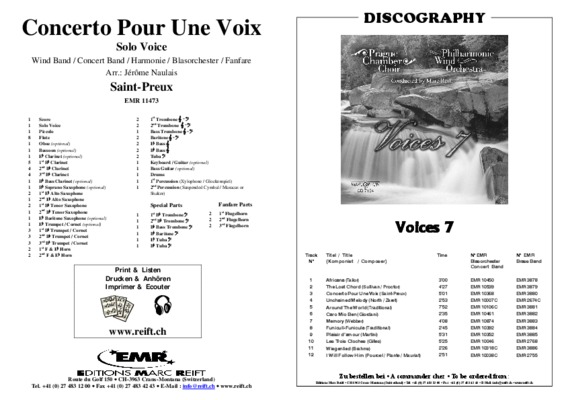 st preux concerto pour une voix Book