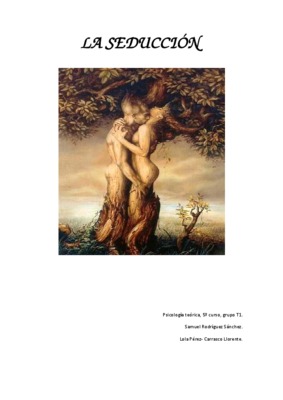 seminario de seduccion Book