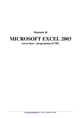 manuale a4 del 2003 Book
