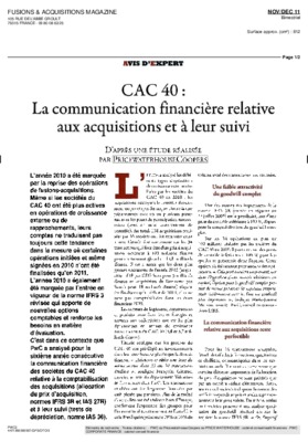 etude de la communication financiere Book