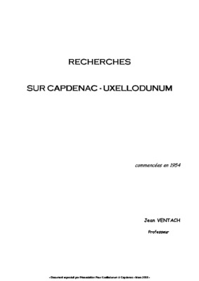 uxellodunum Book