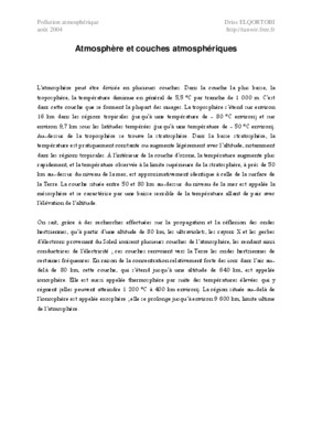 couches atmospheriques Book