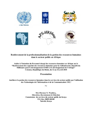 la gestion des ressources humaines dans les services publics Book
