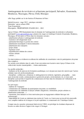 cours amenagement du territoire et urbanisme Book